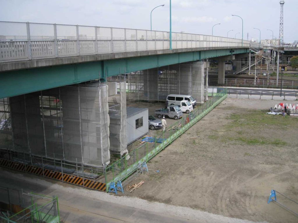 鹿島田こ線歩道橋