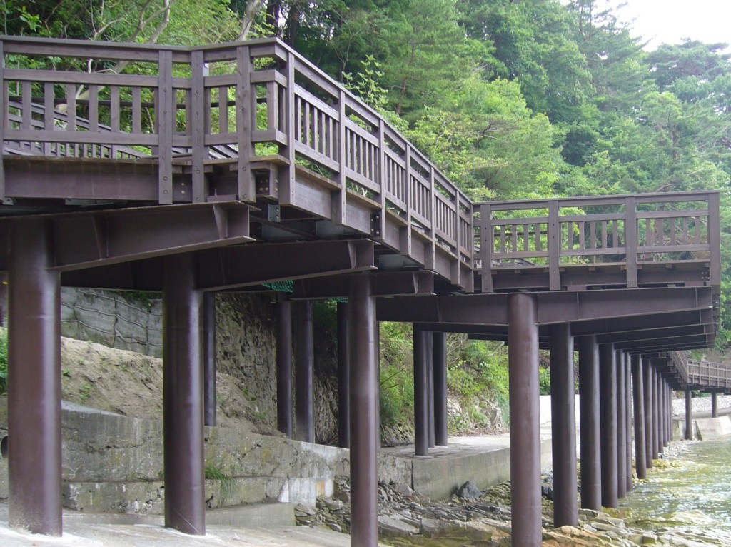 浄土ケ浜遊歩道（ＳＩＣ工法）