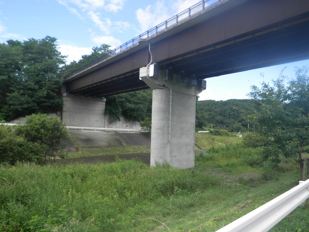 一般国道395号日ノ戸橋橋梁補強工事